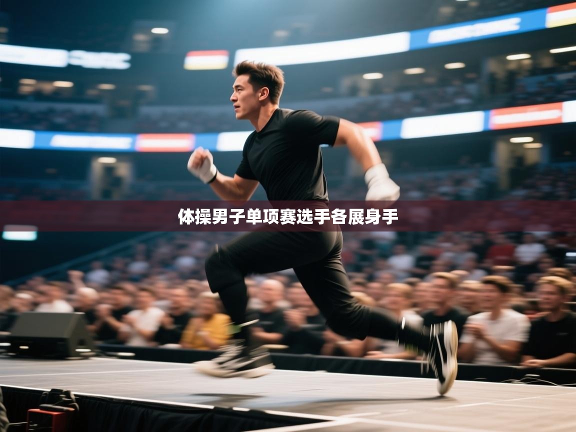 体操男子单项赛选手各展身手